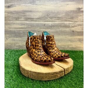 Ariat Women - Size 8B - Dixon Leopard Hair Ankle Boots 10033883